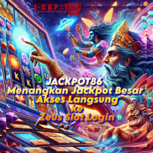 JACKPOT86 Menangkan Jackpot Besar Akses Langsung ke Zeus Slot Login